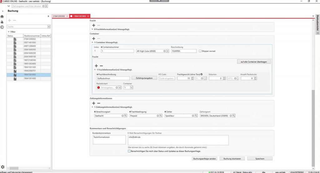 Inttra integration in Fiduz sea freight 1 Inttra integration in Fiduz sea freight 1