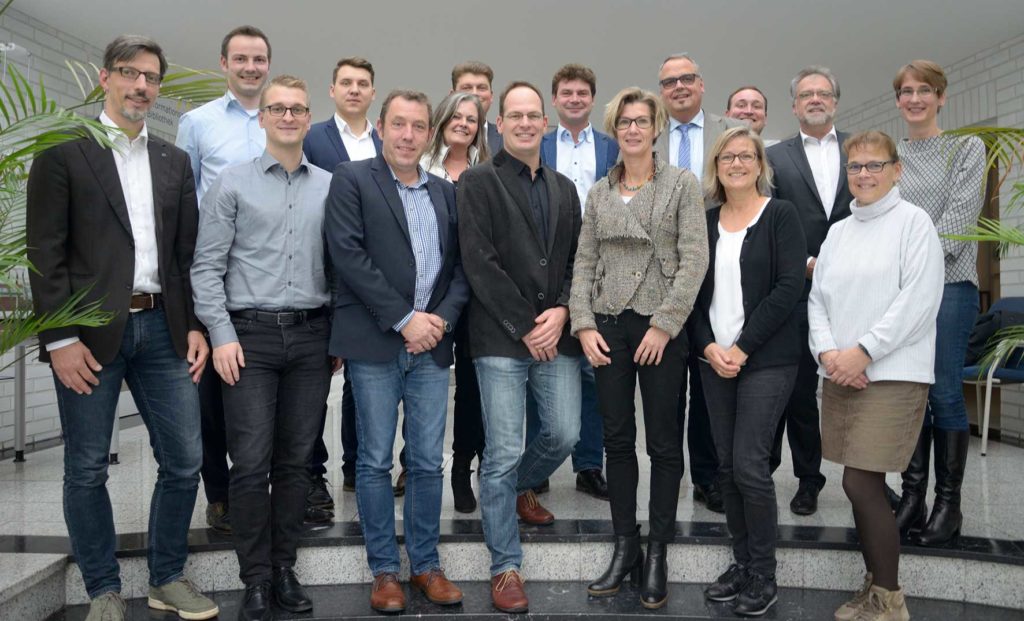 Leinen los: The team of "binntelligent" met on October 30th for the joint kick-off event (Source: ISL)