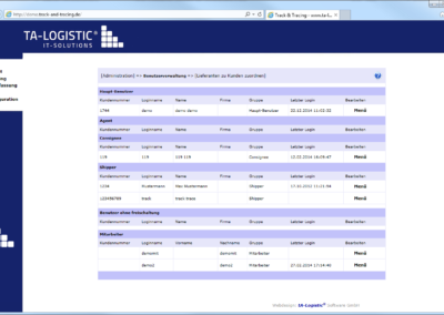 TA Logistik Track & Tracing