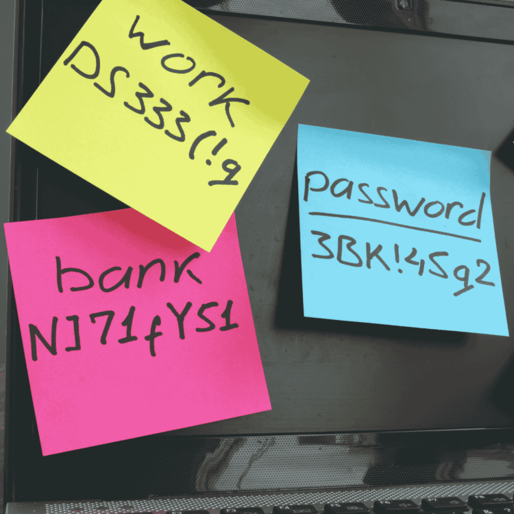 „Ändere dein Passwort“-Tag