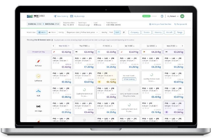 Cargo Trace Dashboard