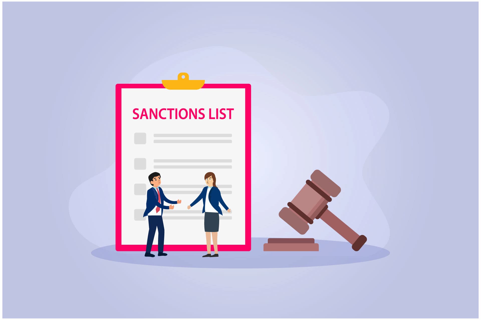 Vier Säulen der Exportkontrolle: Sanktionslistenprüfung