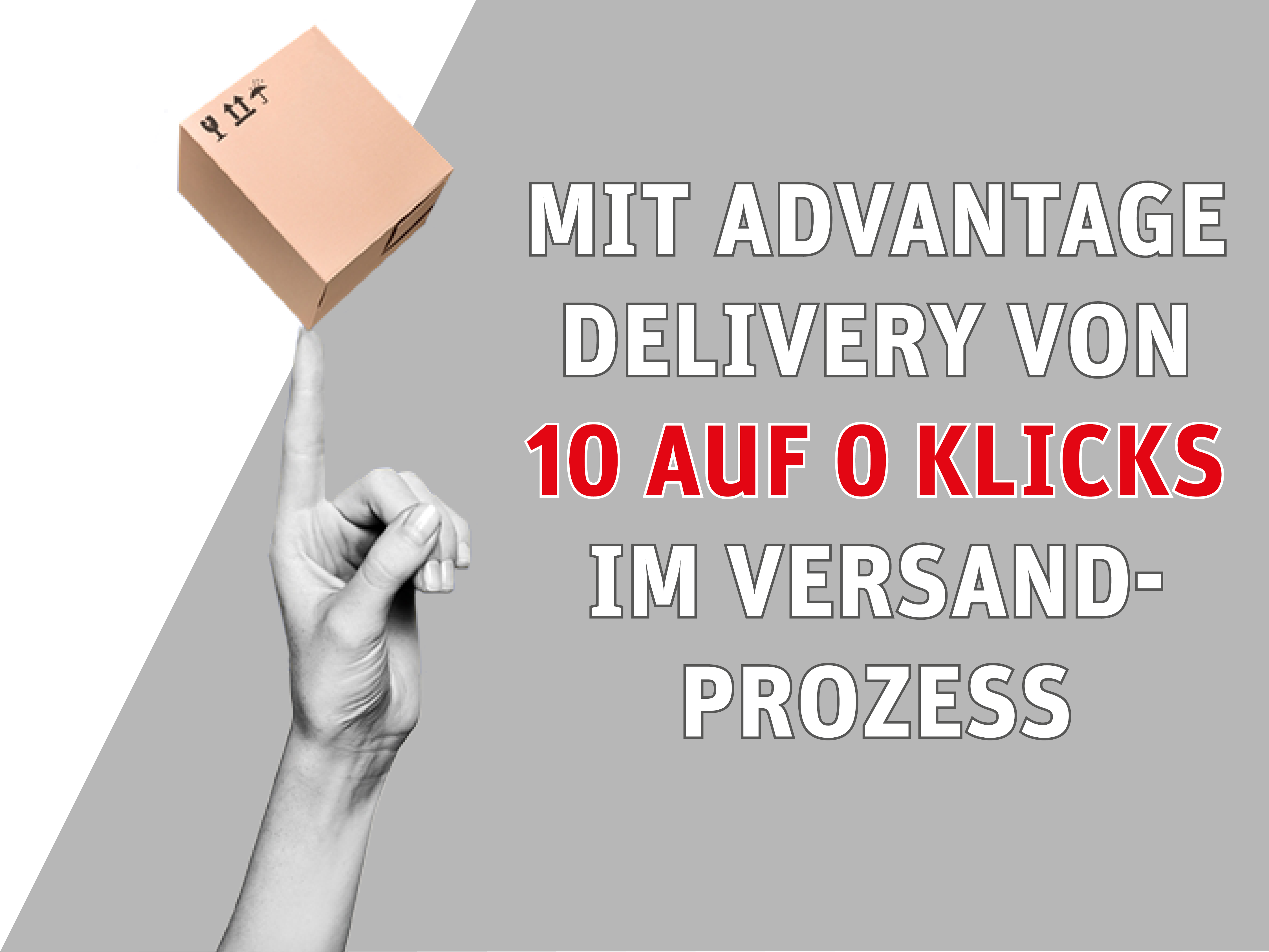 Von 10 auf 0 Klicks im Versandprozess